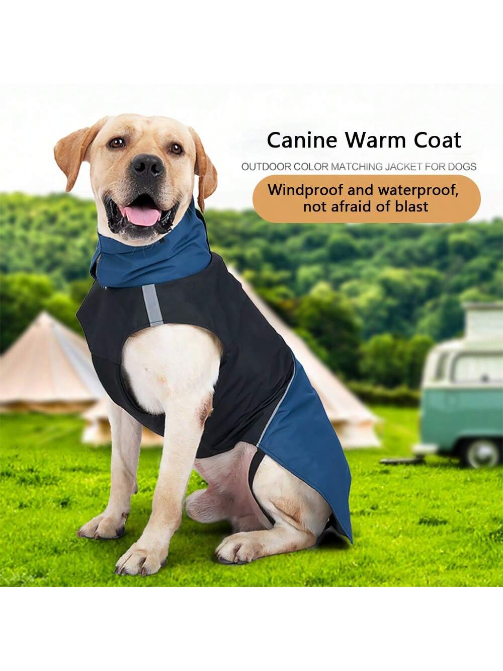 Outdoor Camping Vest - Ветрозащитная водонепроницаемая теплая куртка для собак,