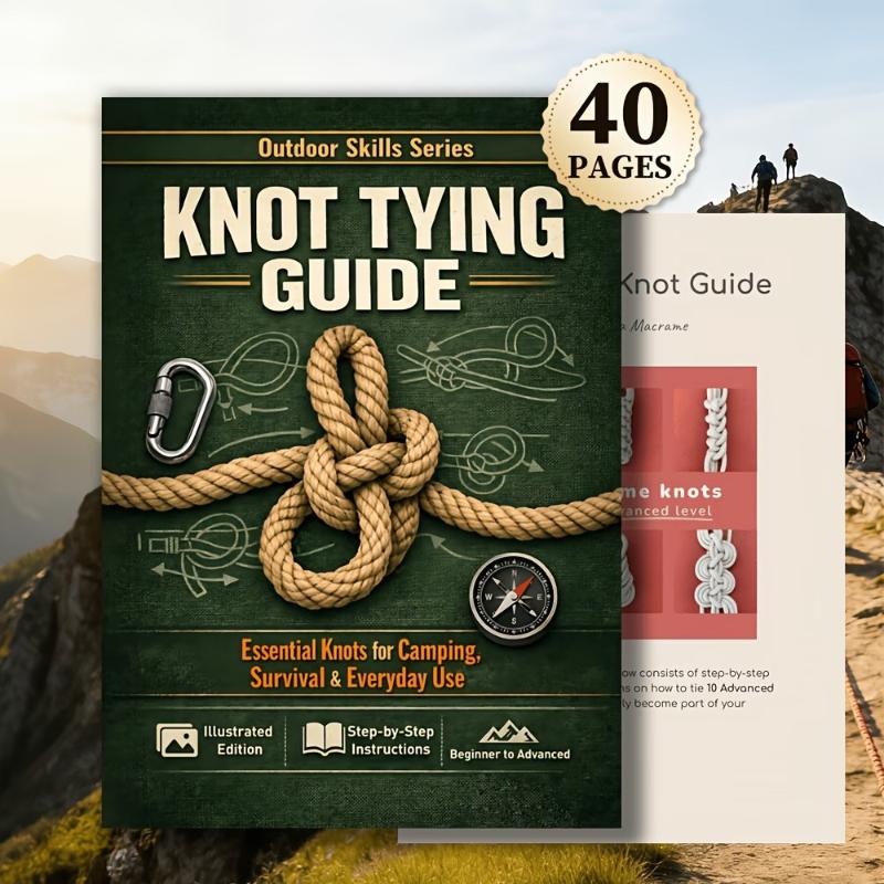 Outdoor Camping Adventure - Полное руководство по завязыванию узлов: 50