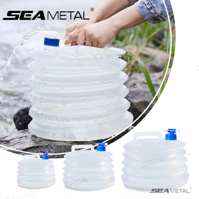 Outdoor Camping Water Tank - Складное ведро SEAMETAL 5-15 л для