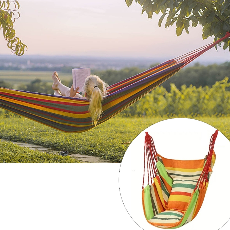 Quality Outdoor Camping Chairs - Эргономичный подвесной стул со съемными подушками