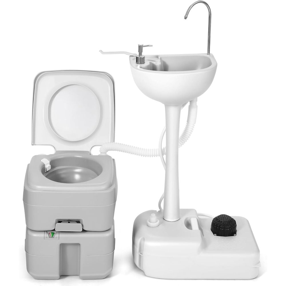 Portable Camp Toilet - Портативная раковина на 17 л для