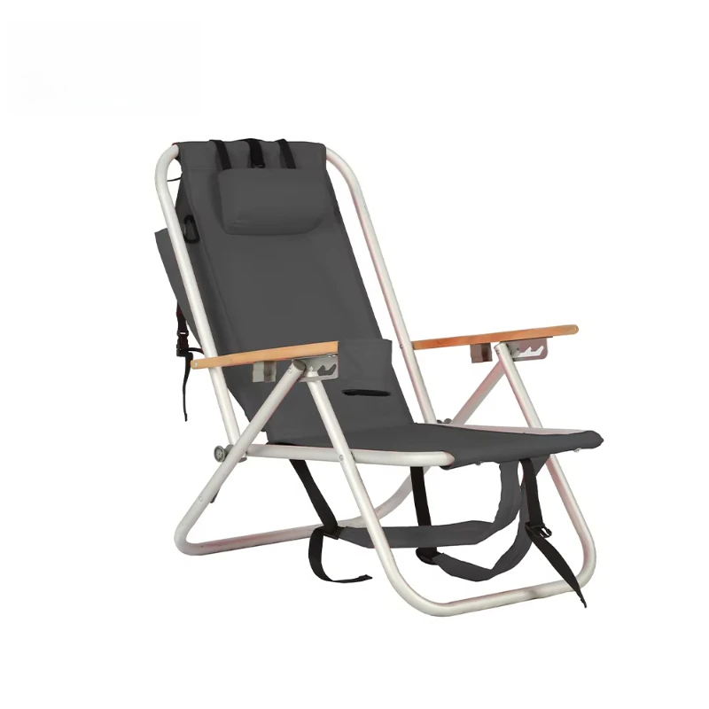 Quality Outdoor Camping Chairs - Высококачественный портативный складной пляжный шезлонг из
