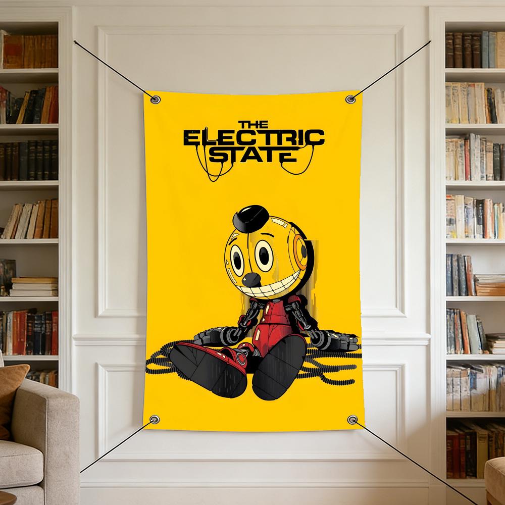 Outdoor Camping Movies - Флаги Movie The Electric State Flags