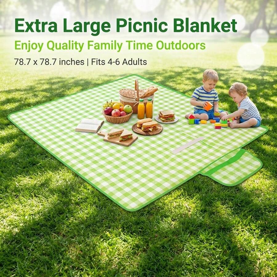 Outdoor Camping Mats Large - Водонепроницаемый складной коврик для пикника в