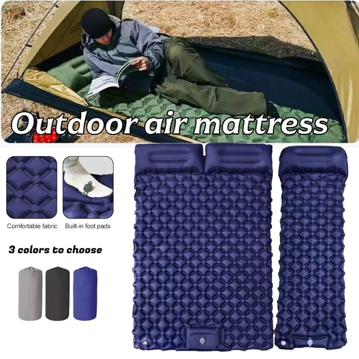 Camp Pillow Compressible - Односпальный и двуспальный надувной матрас, складной