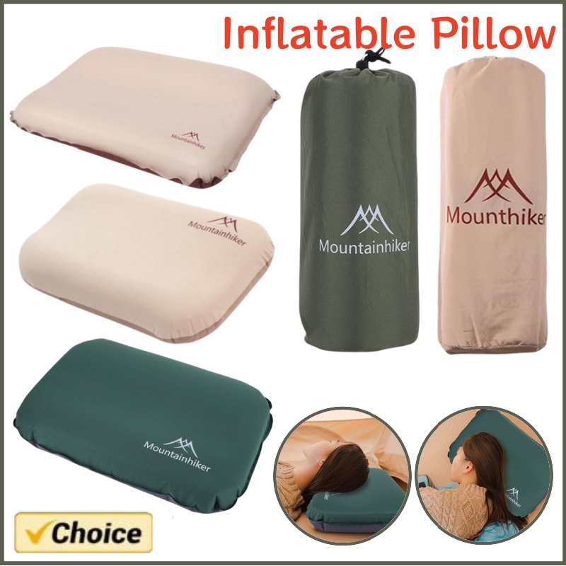Camp Pillow Compressible - Портативная 3D сверхлегкая самонадувающаяся подушка для
