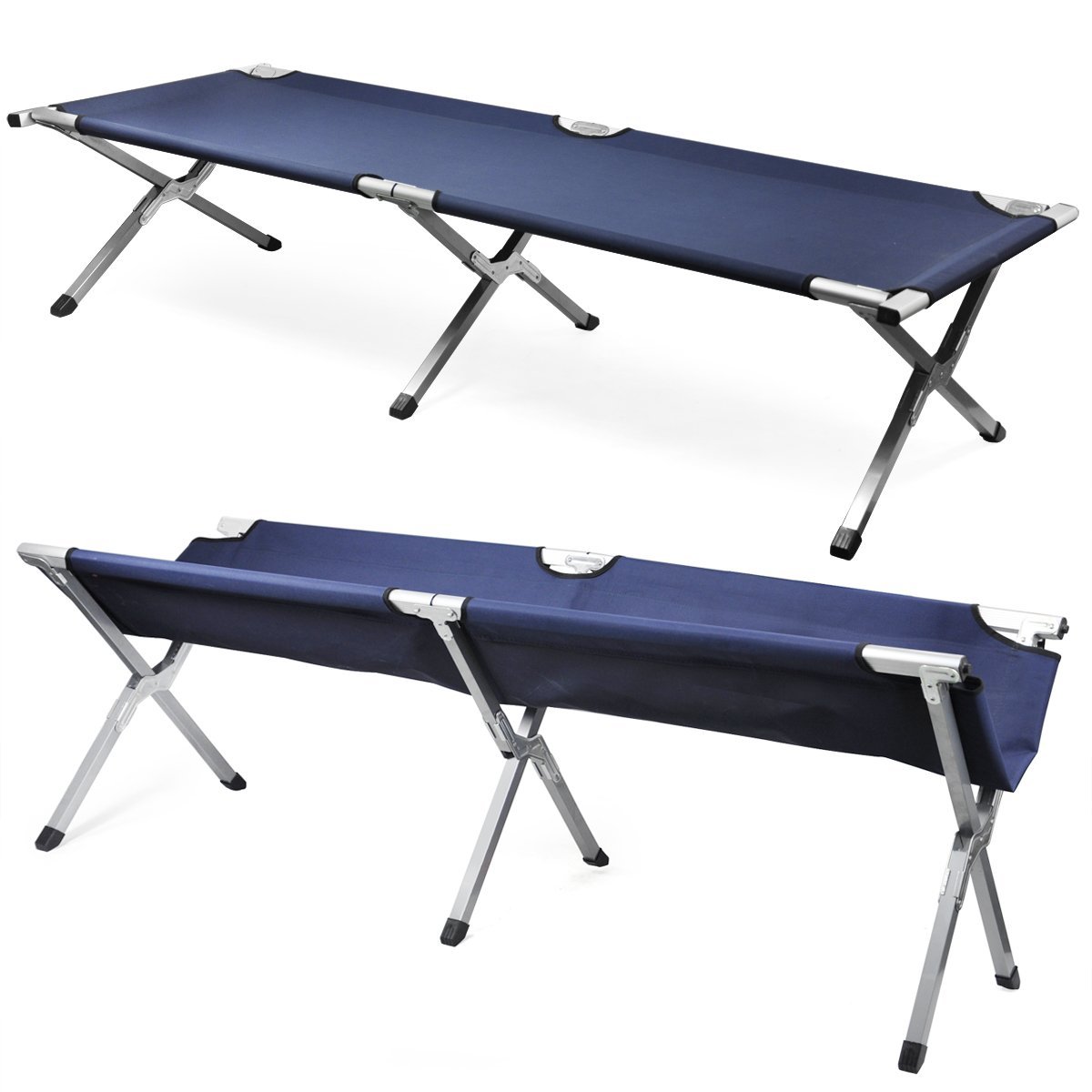 Outdoor Camping Beds For Sale - Цельноалюминиевая раскладная кровать для кемпинга, уличная