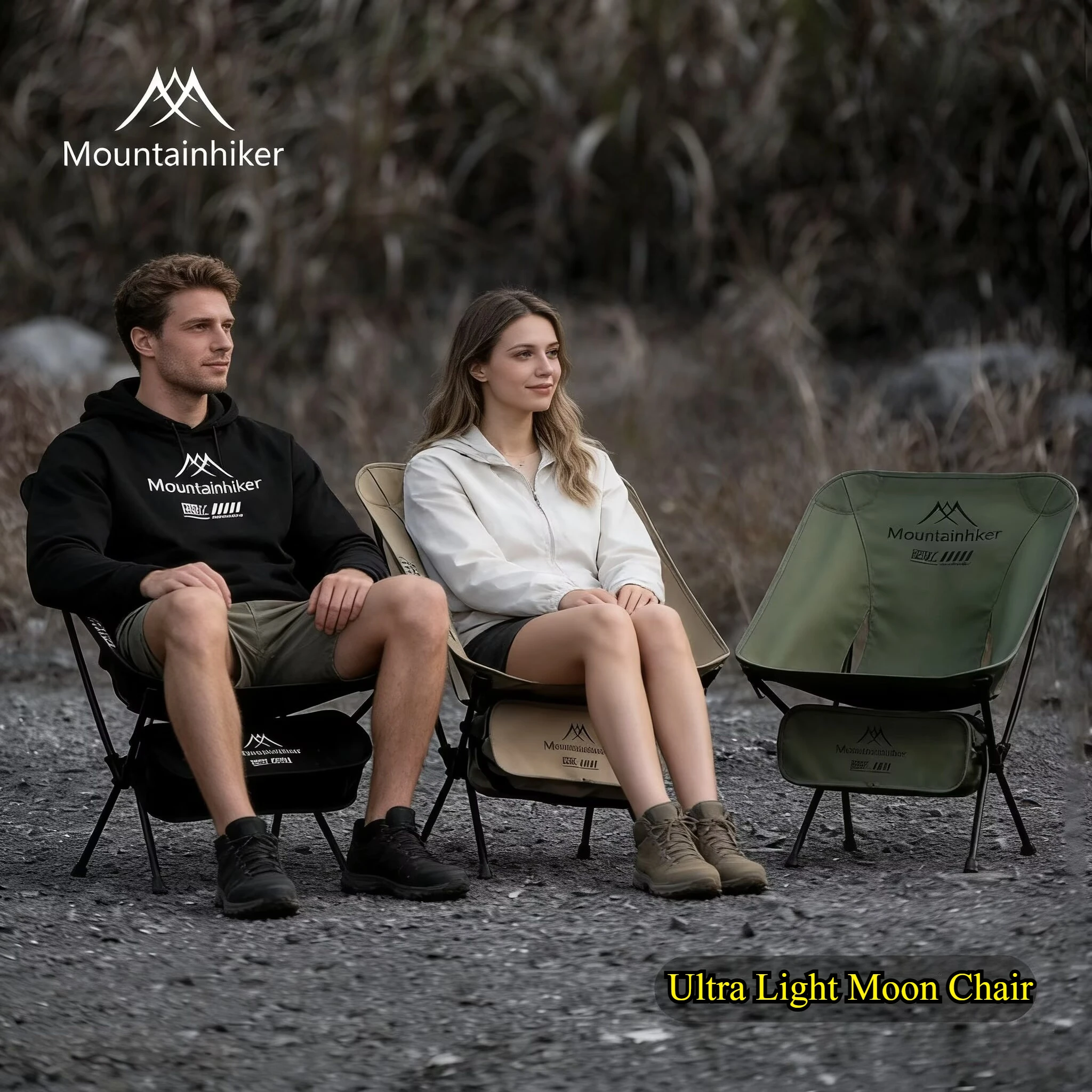 Outdoor Camping Loveseat - MOUNTAINHIKER Усовершенствованное ультралегкое кресло-луна для кемпинга,