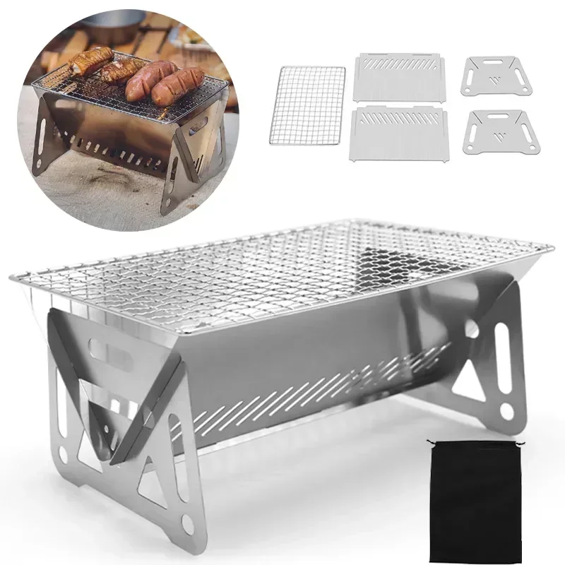 Outdoor Camping Gas Heater - Портативный складной гриль для барбекю, многофункциональная