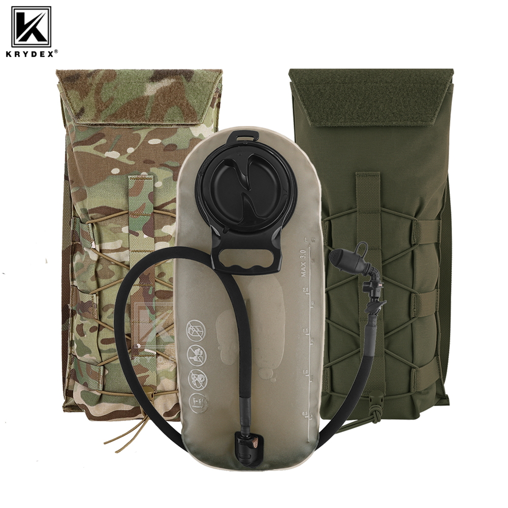 Outdoor Camping Vest - KRYDEX Тактический пакет Molle для гидратации,