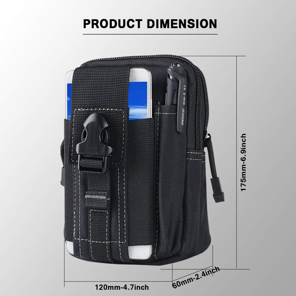 Тактическая сумка на пояс с си – обзор и цена Outdoor Camping Bag