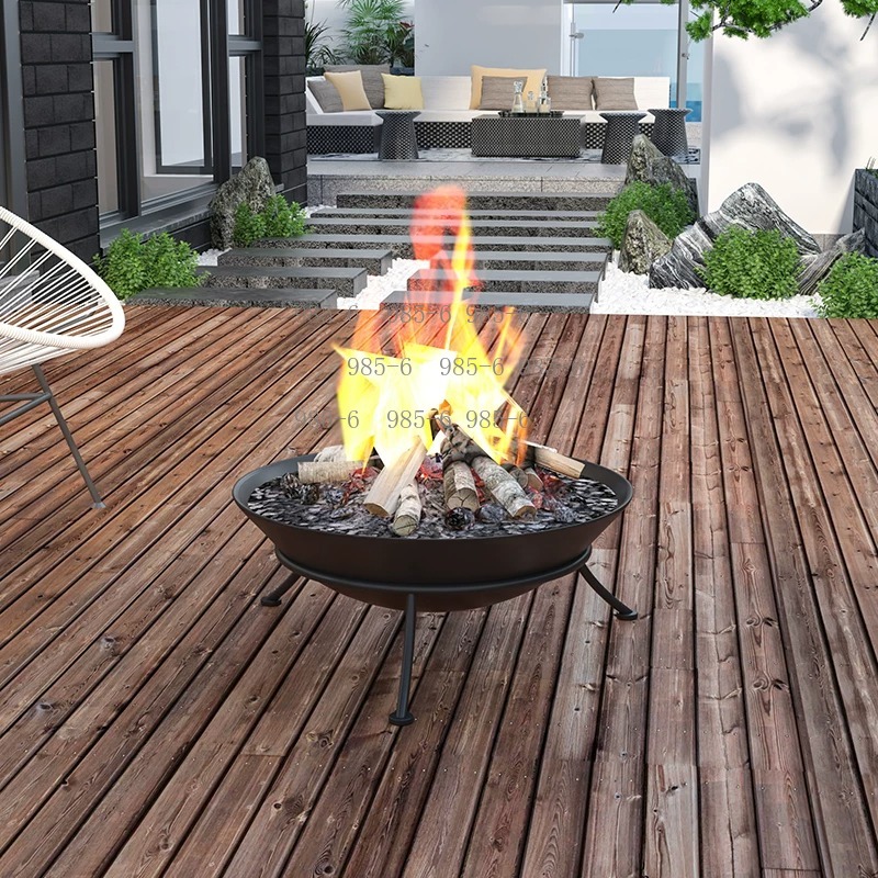 Современный уличный чугунный о – обзор и цена Outdoor Camping Fireplace