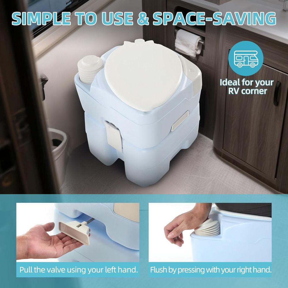 Портативный туалет YITAMOTOR н – обзор и цена Portable Camp Toilet