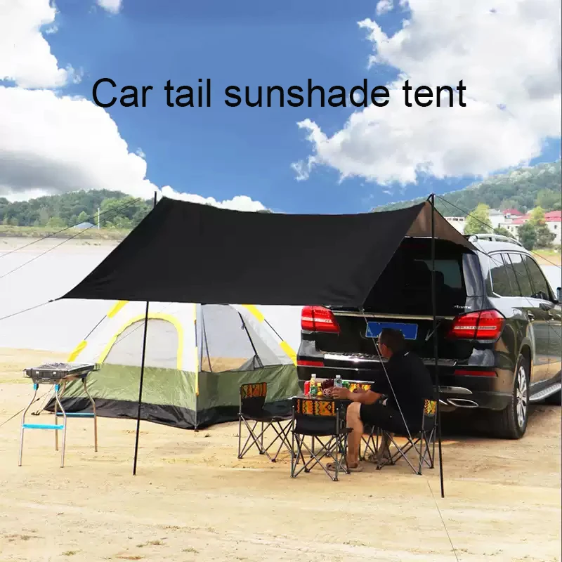 Автомобильный анти-УФ боковой  – обзор и цена Outdoor Camping Van Tent