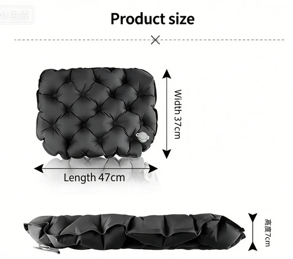 Портативная надувная подушка д – обзор и цена Outdoor Camping Floor Mat