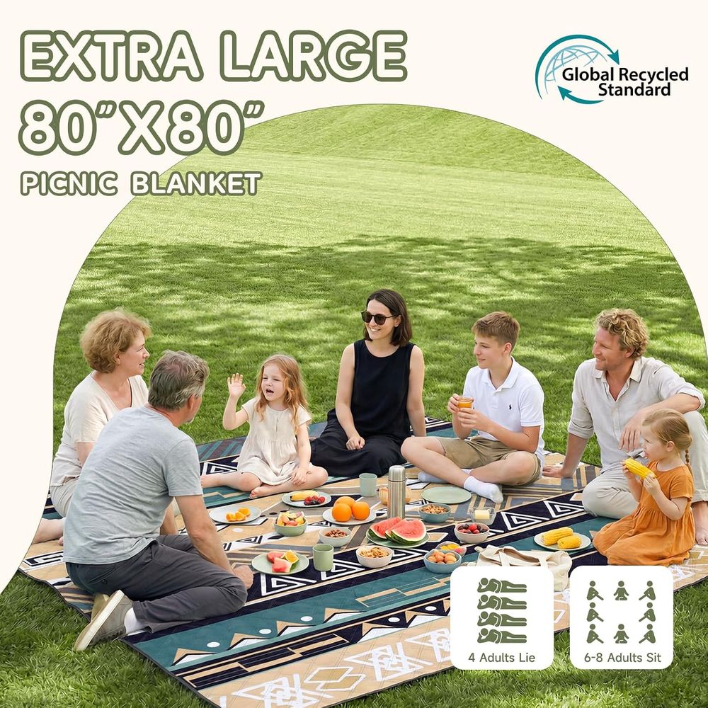 Плед для пикника, уличный ковр – обзор и цена Outdoor Camping Mats Large