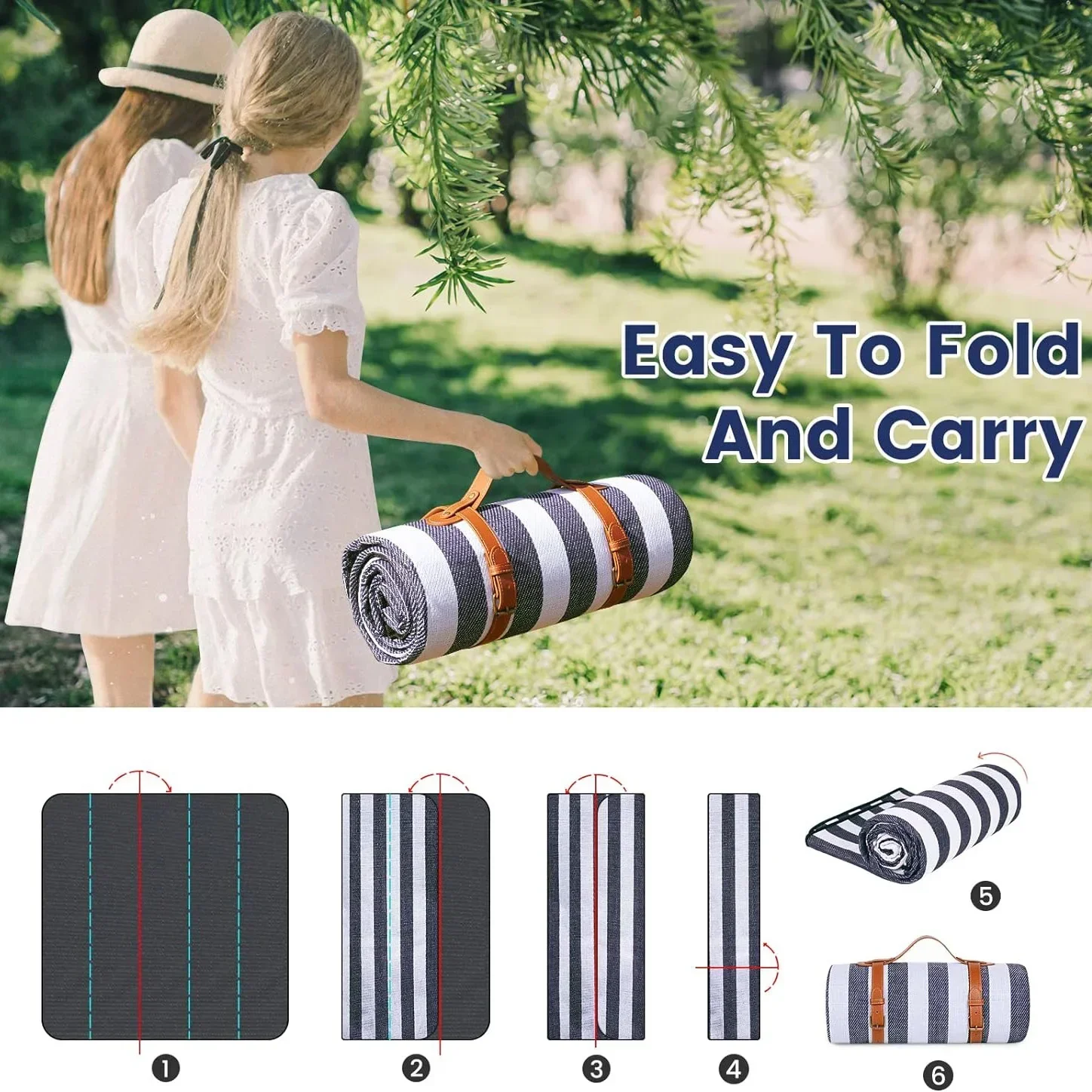 Водонепроницаемое одеяло для п – обзор и цена Outdoor Camping Mats Large