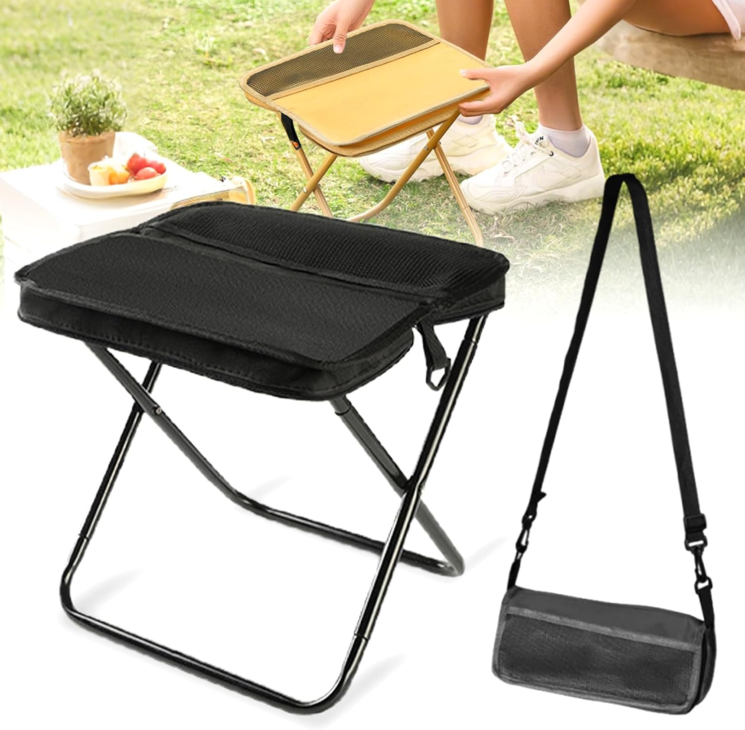 Портативное складное кресло дл – обзор и цена Outdoor Camping Loveseat