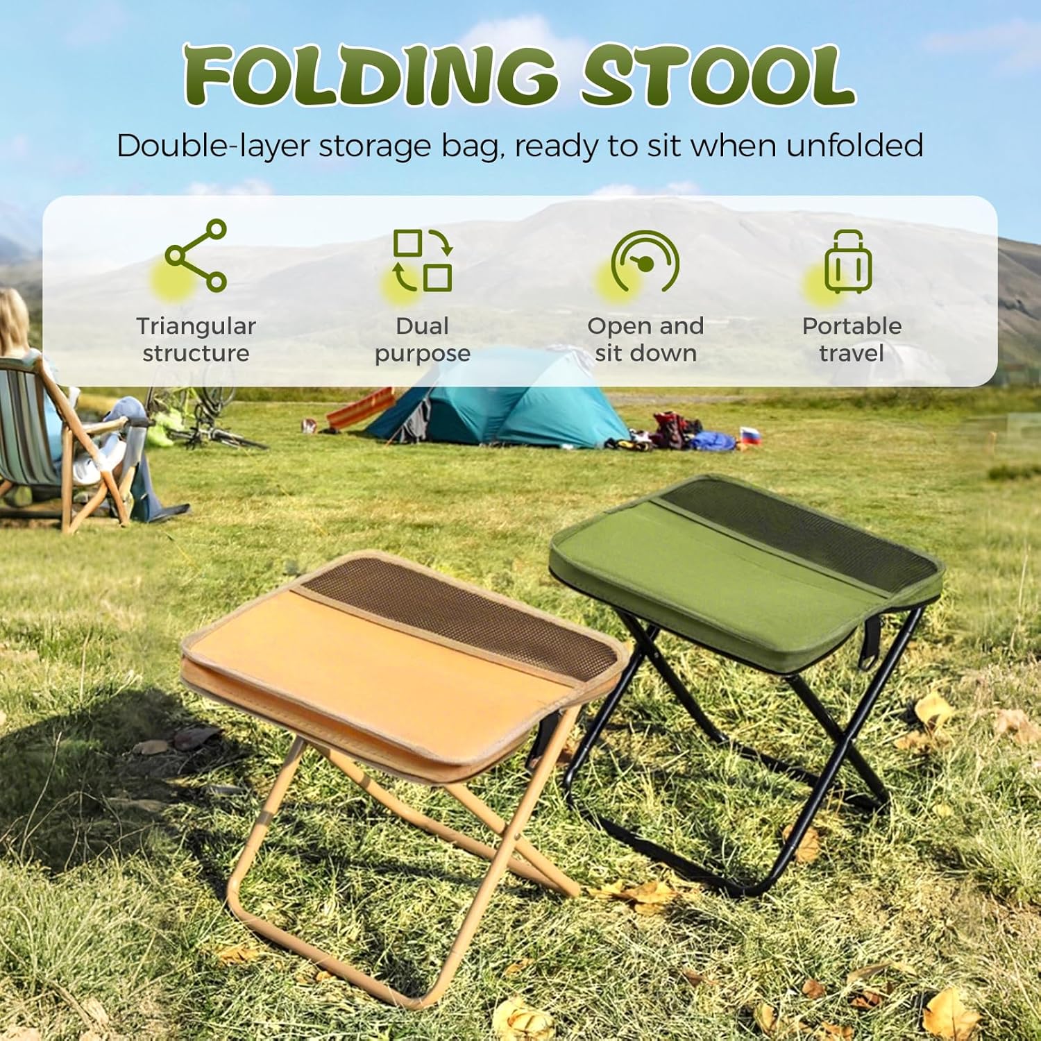 Портативное складное кресло дл – обзор и цена Outdoor Camping Loveseat