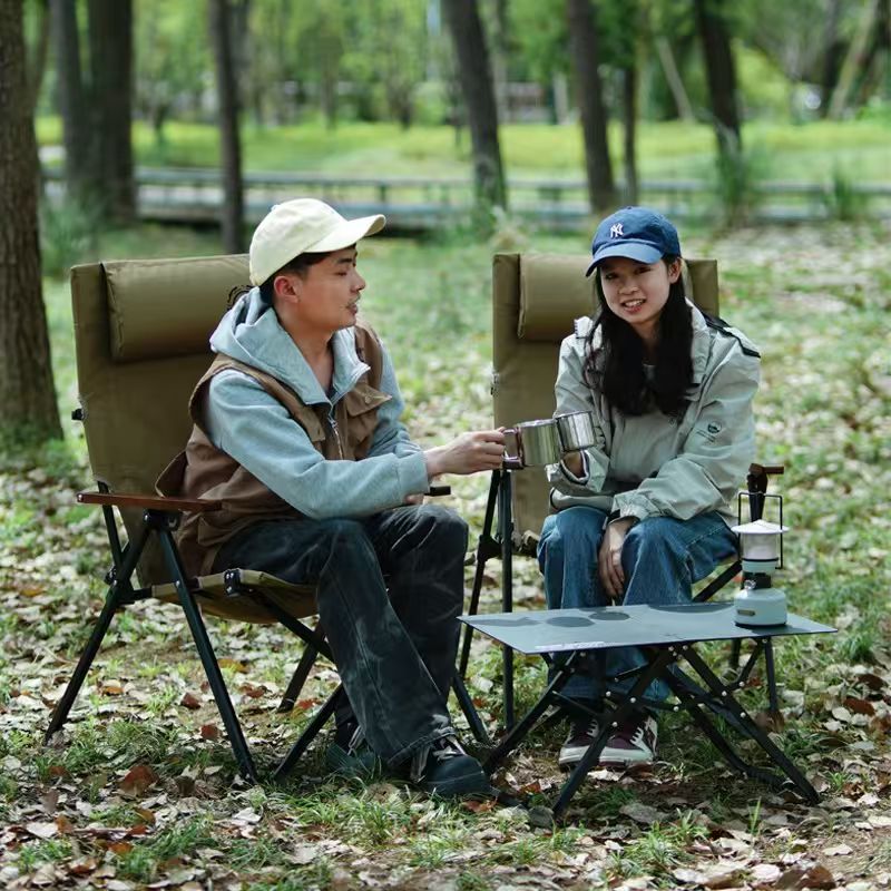 Складное кресло-шезлонг с высо – обзор и цена Outdoor Camping Loveseat