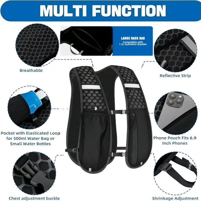 Водонепроницаемый дышащий жиле – обзор и цена Outdoor Camping Vest