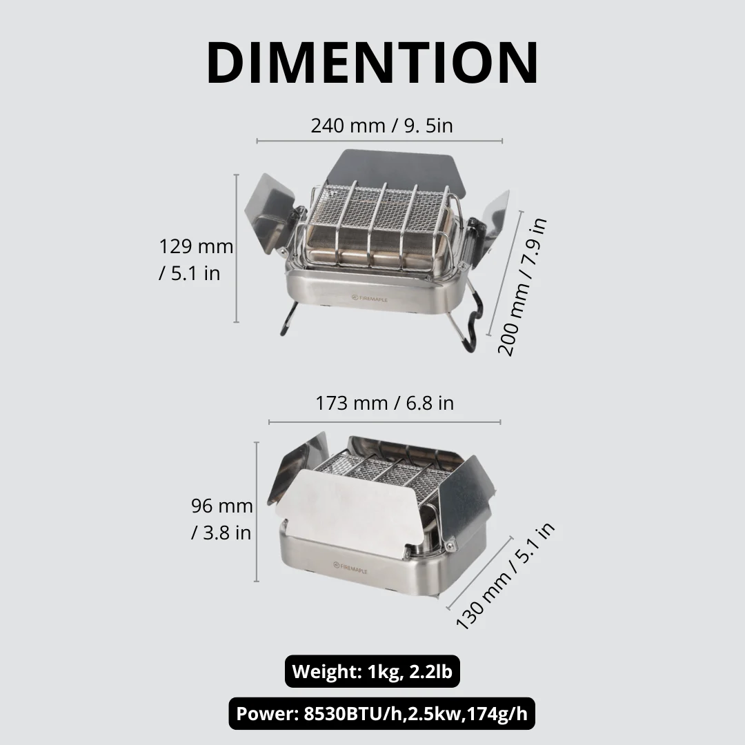 Газовая походная плита Fire-Ma – обзор и цена Outdoor Camping Gas Heater