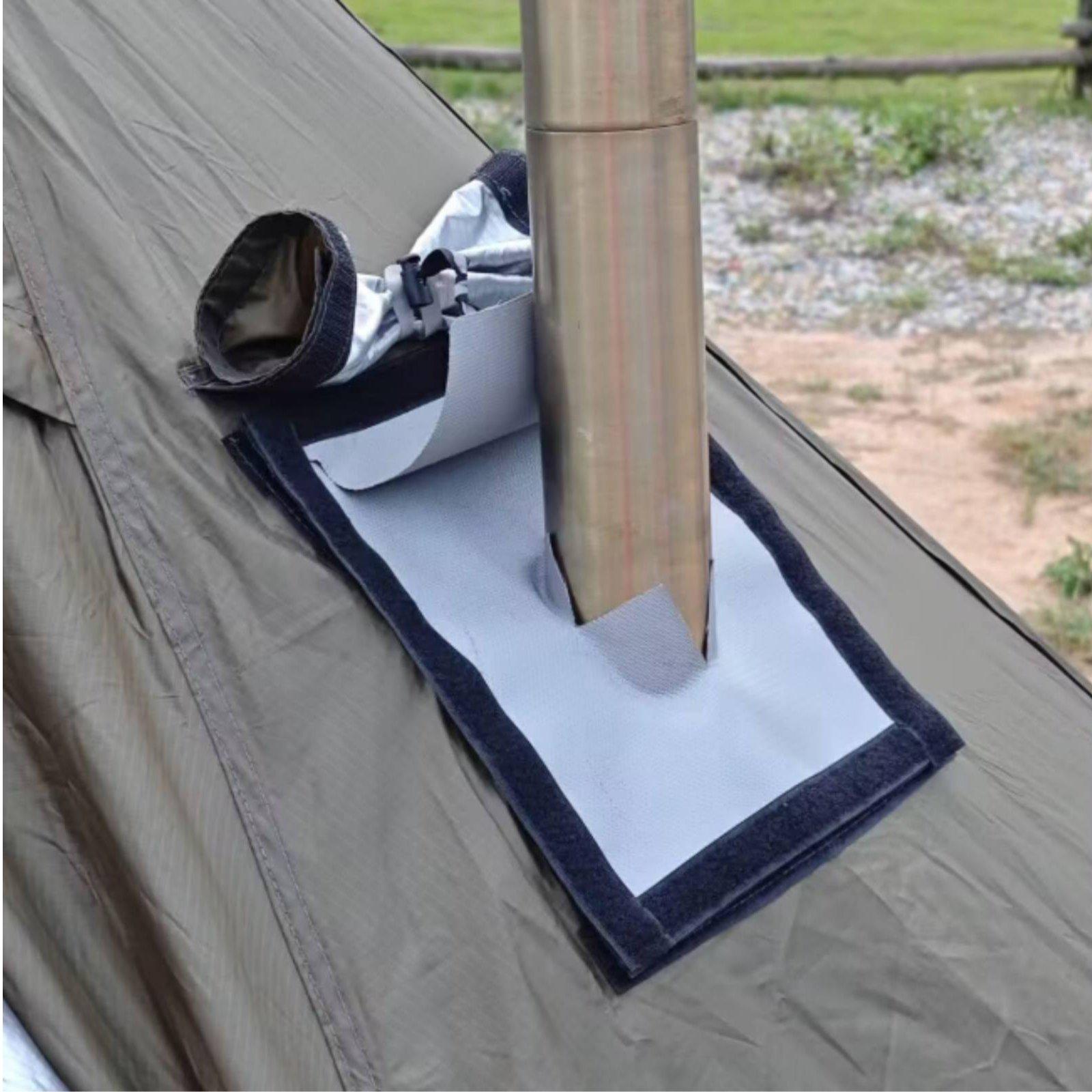 Защитный экран для дымохода ке – обзор и цена Outdoor Camping Fireplace