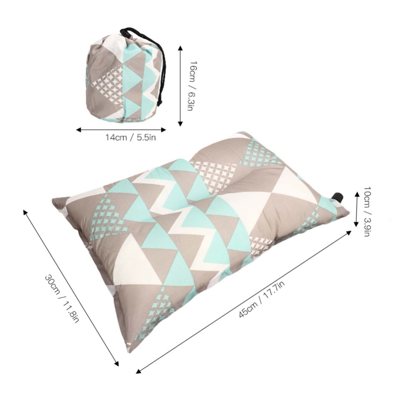 Автоматическая надувная подушк – обзор и цена Camp Pillow Compressible