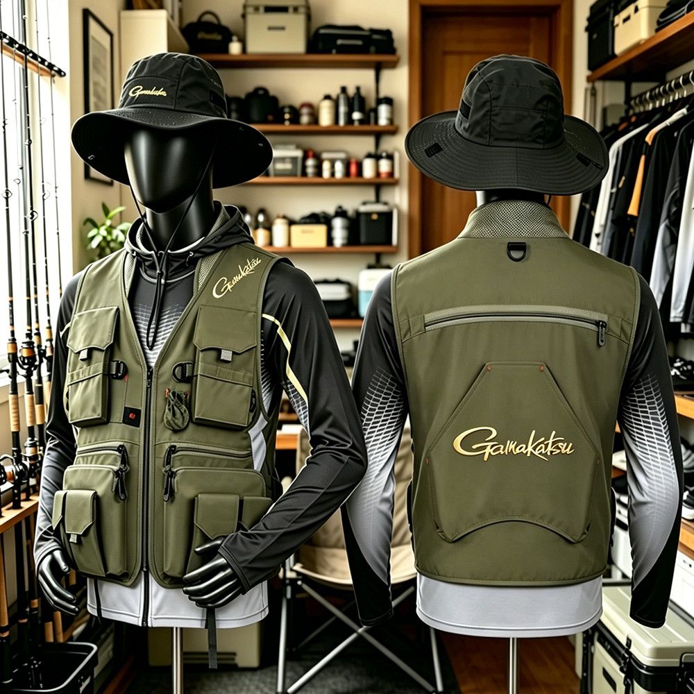 Мужской рыболовный жилет Gamak – обзор и цена Outdoor Camping Vest