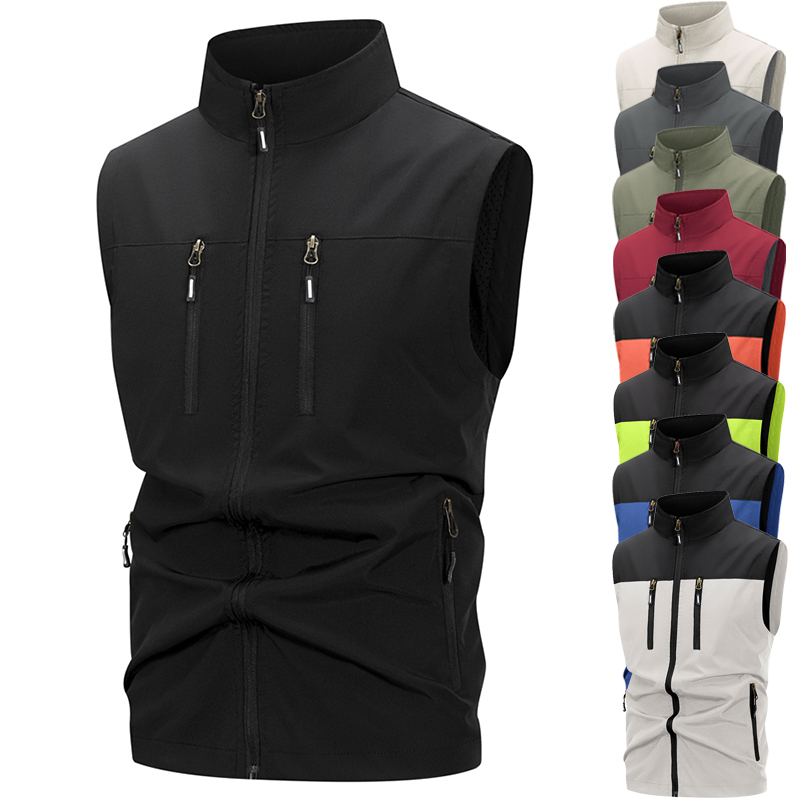 Мужской легкий жилет из софтше – обзор и цена Outdoor Camping Vest