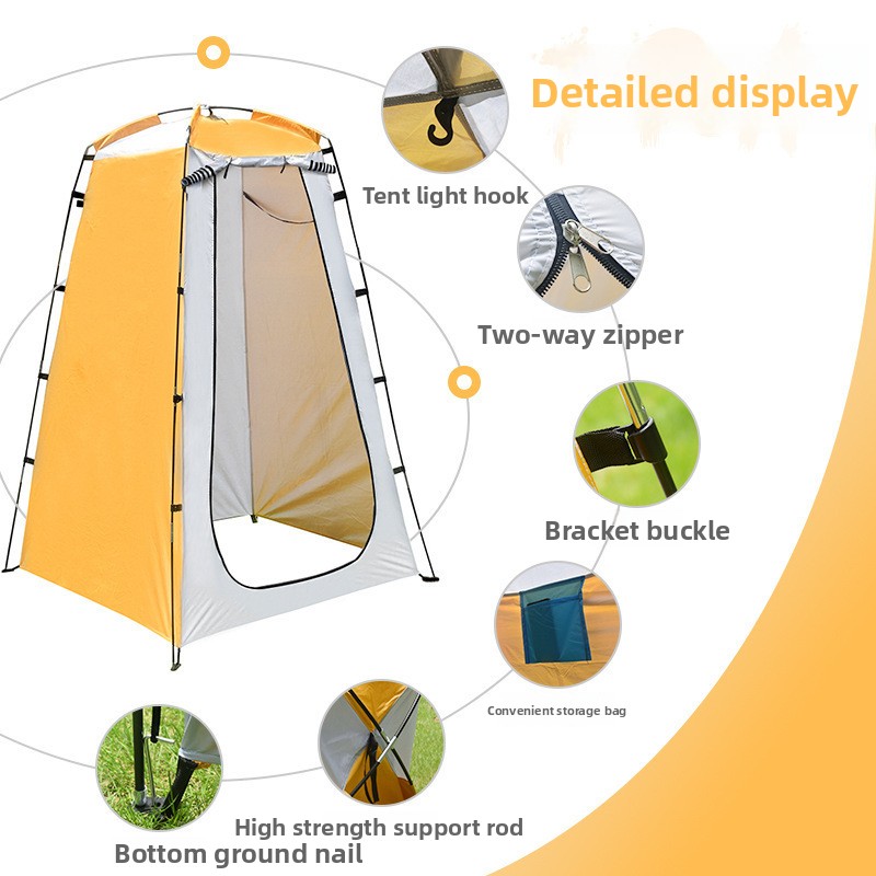 Складная палатка для уединения – обзор и цена Portable Camp Toilet