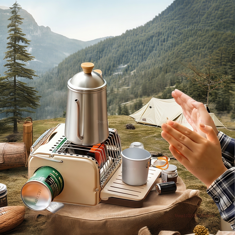 Портативная газовая плита для  – обзор и цена Outdoor Camping Gas Heater