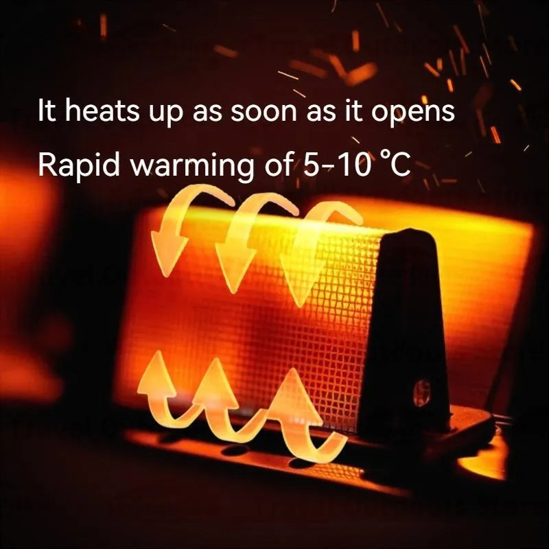 Портативный бутановый обогрева – обзор и цена Outdoor Camping Fireplace