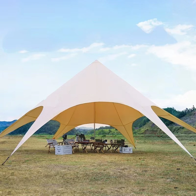 Всплывающая палатка с навесом  – обзор и цена Outdoor Camping Exhibition