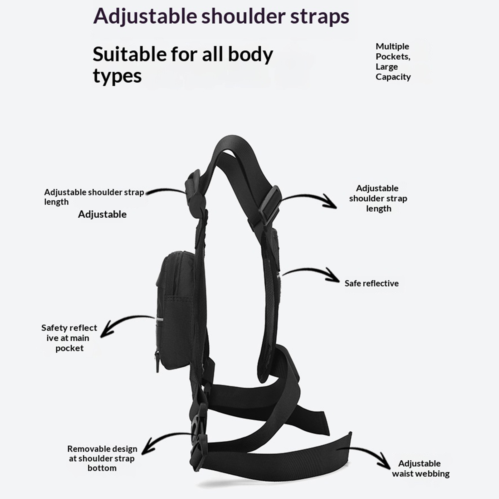 Уличный жилет, сумка, дышащий  – обзор и цена Outdoor Camping Vest