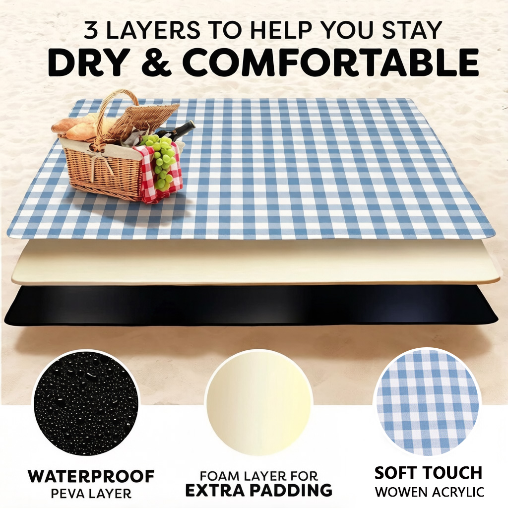 Большое водонепроницаемое скла – обзор и цена Outdoor Camping Mats Large