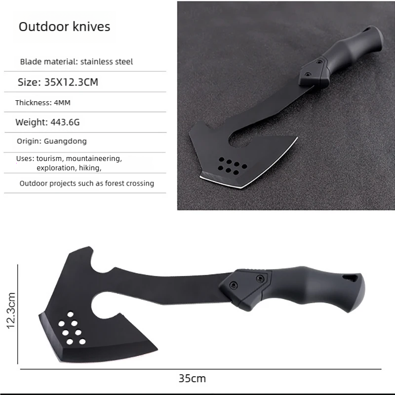 Топор с нескользящей ручкой —  – обзор и цена Camp Axe Hatchet