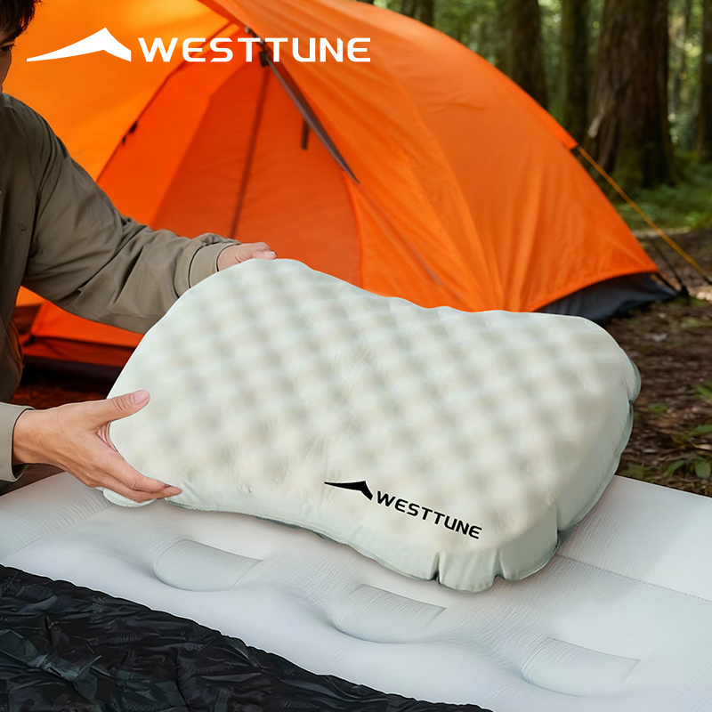 WESTTUNE надувная подушка для  – обзор и цена Camp Pillow Compressible